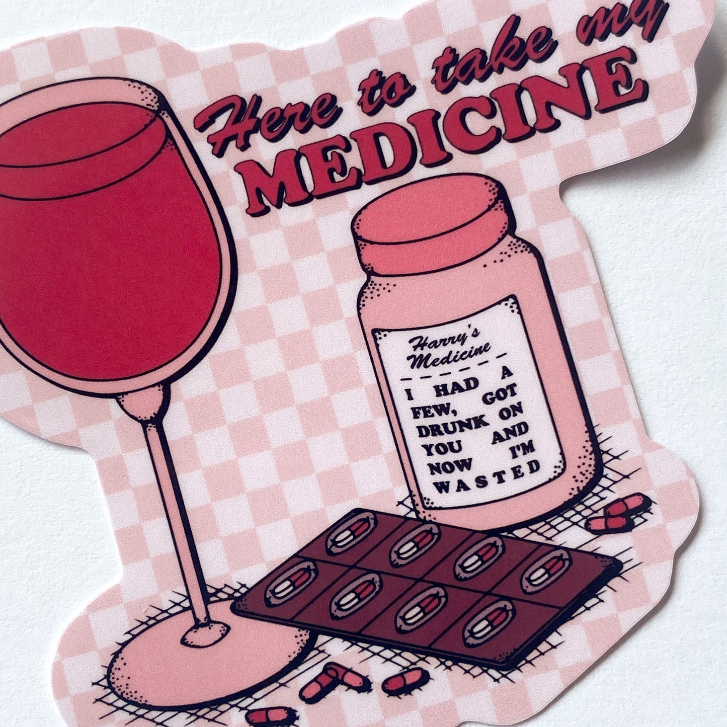 HS Medicine Sticker