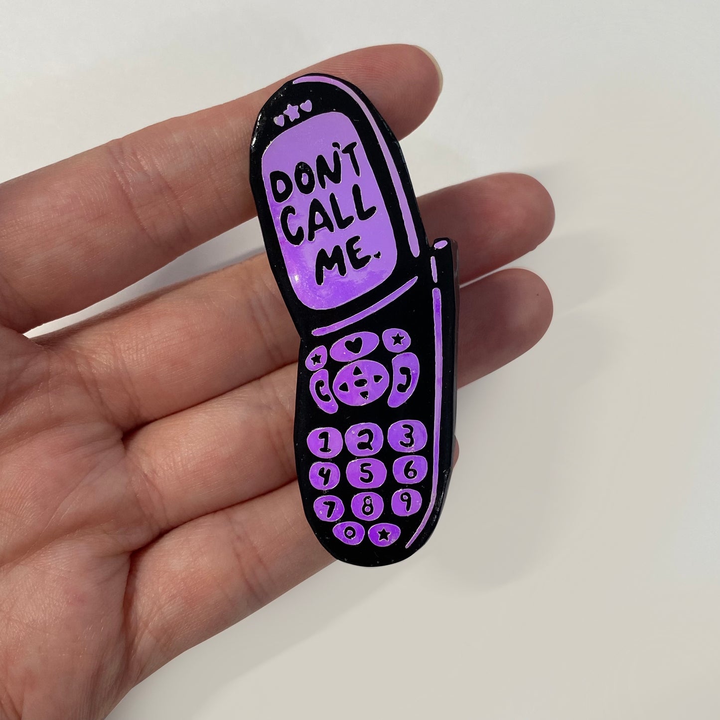 Don’t Call Me Iridescent Pin