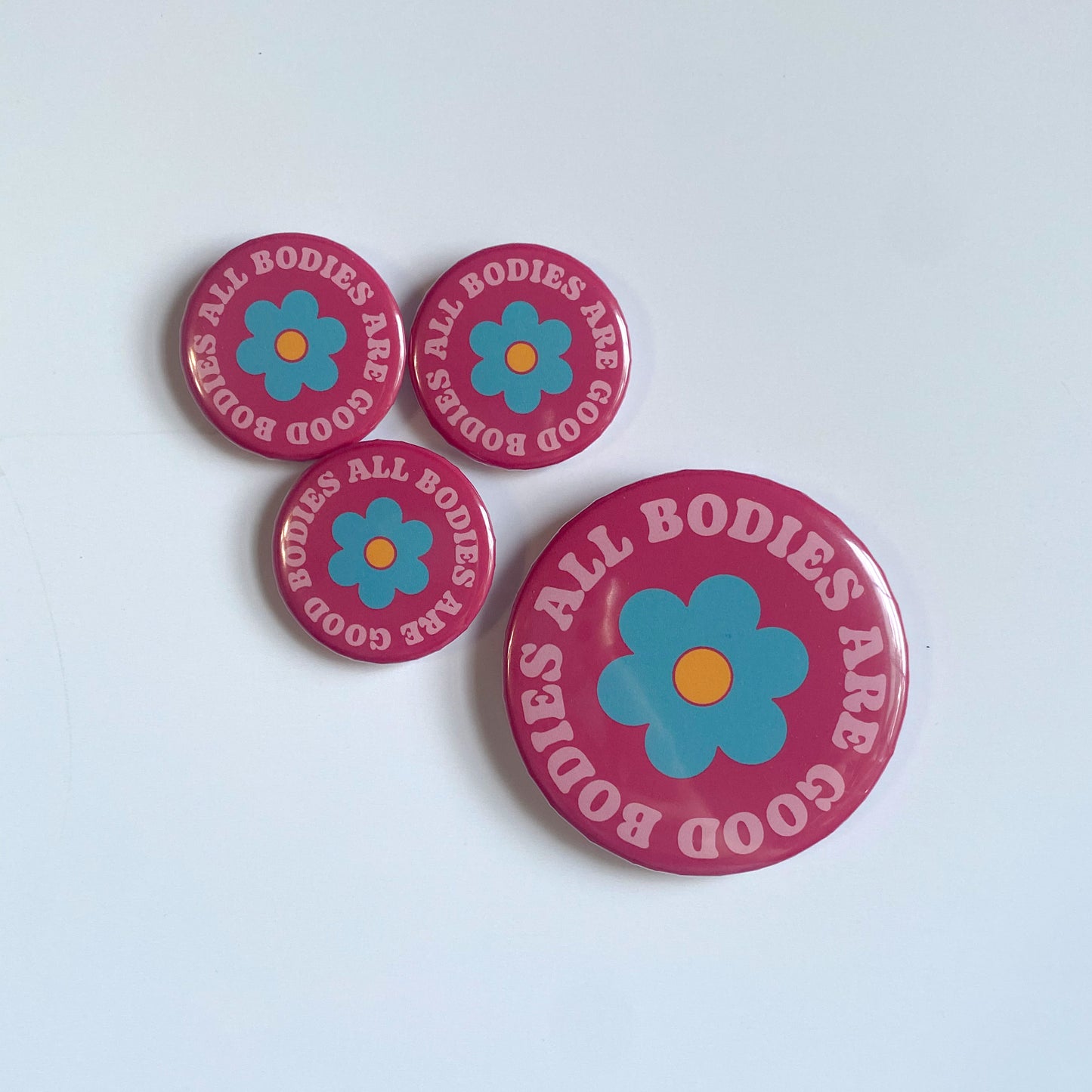 All Bodies Are Good Bodies Button