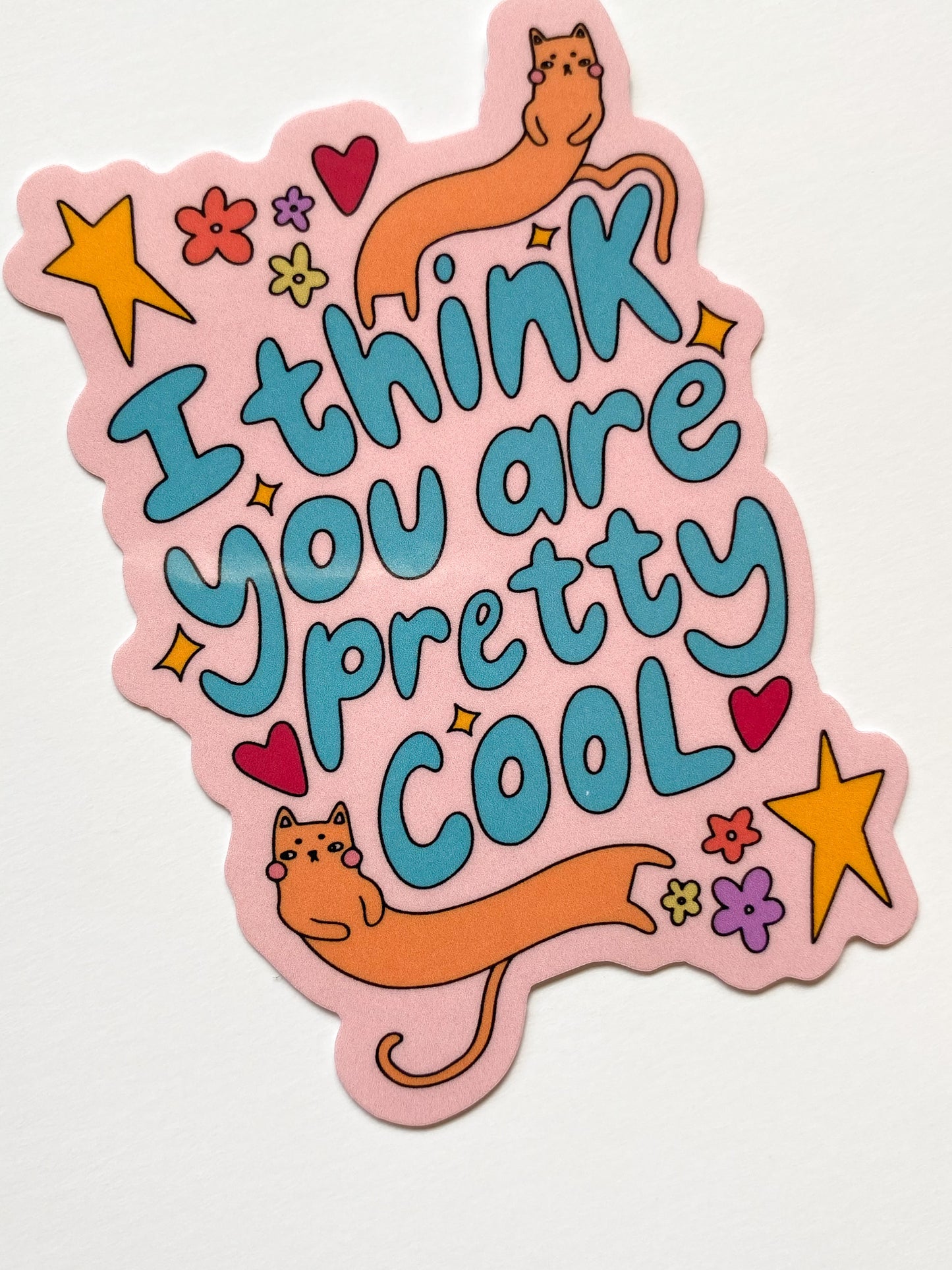 I Think You Are Pretty Cool Sticker