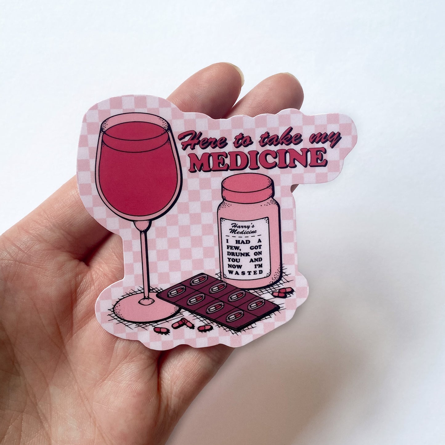 HS Medicine Sticker