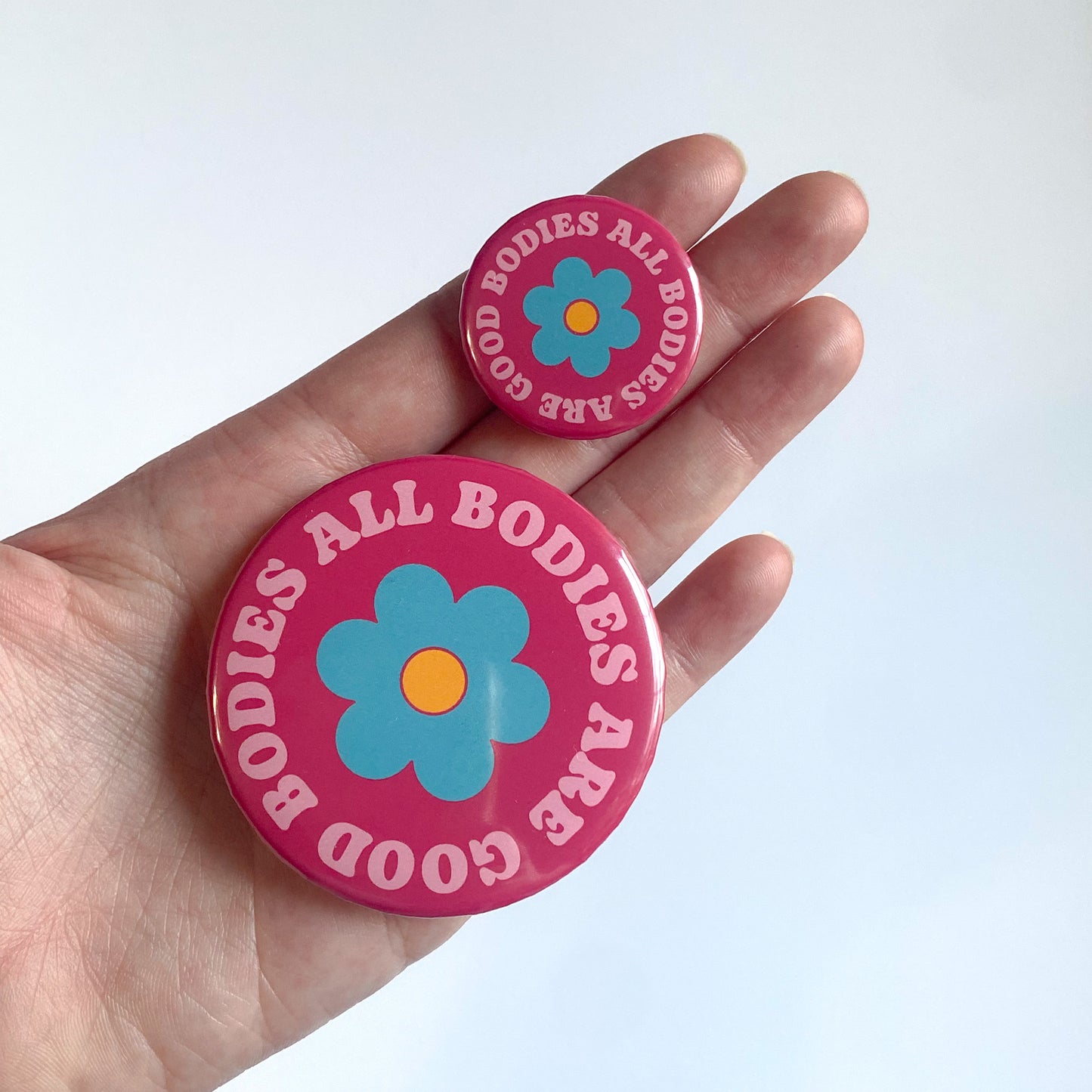 All Bodies Are Good Bodies Button