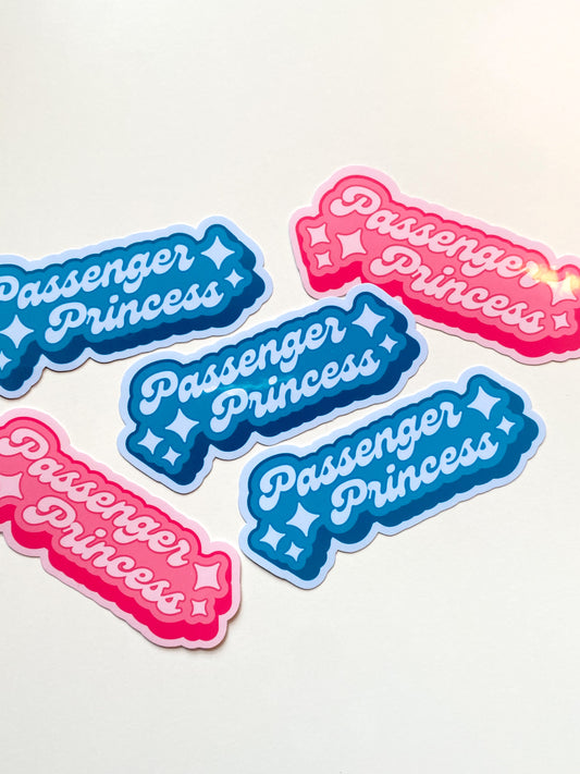 Passenger Princess Sticker