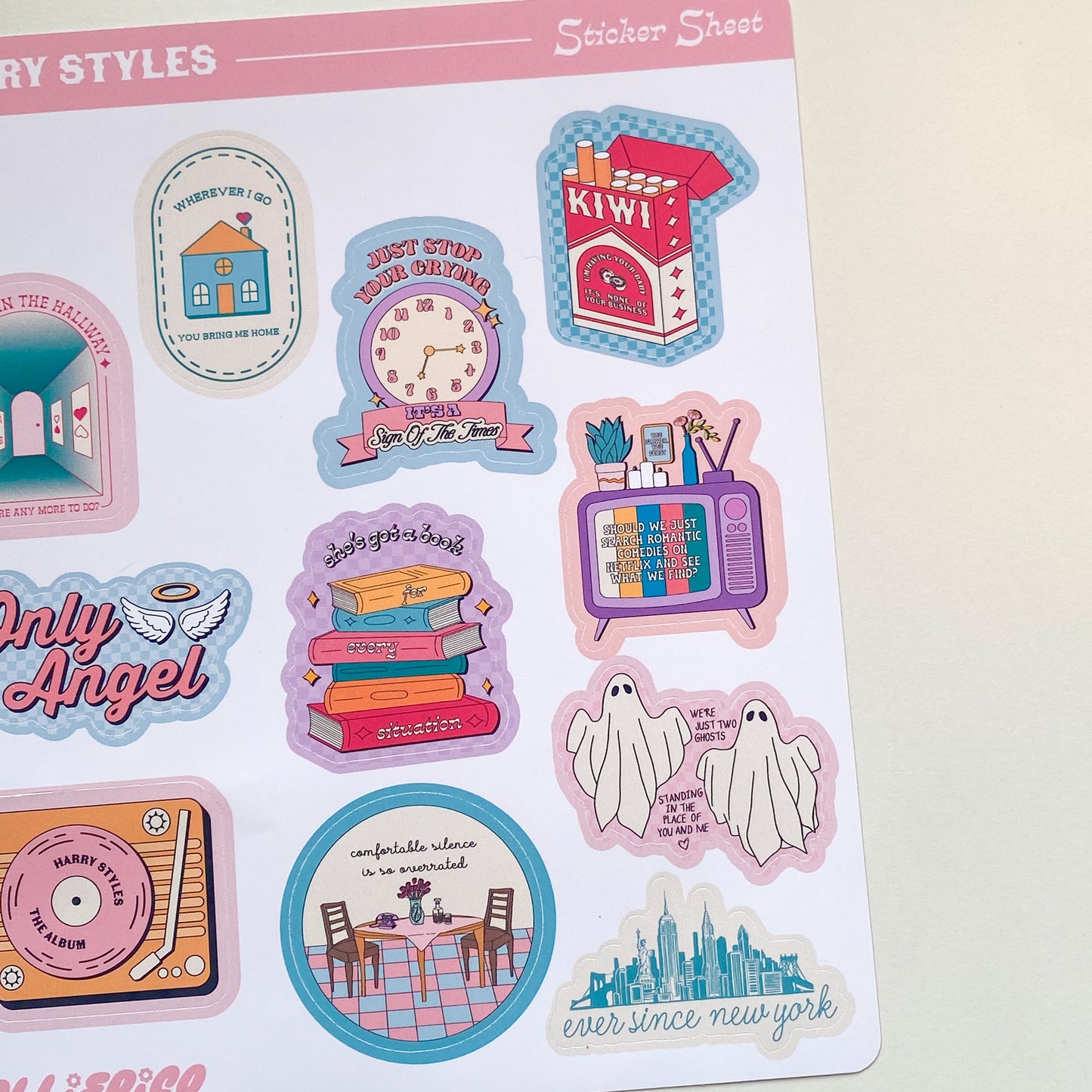 HS1 Sticker Sheet