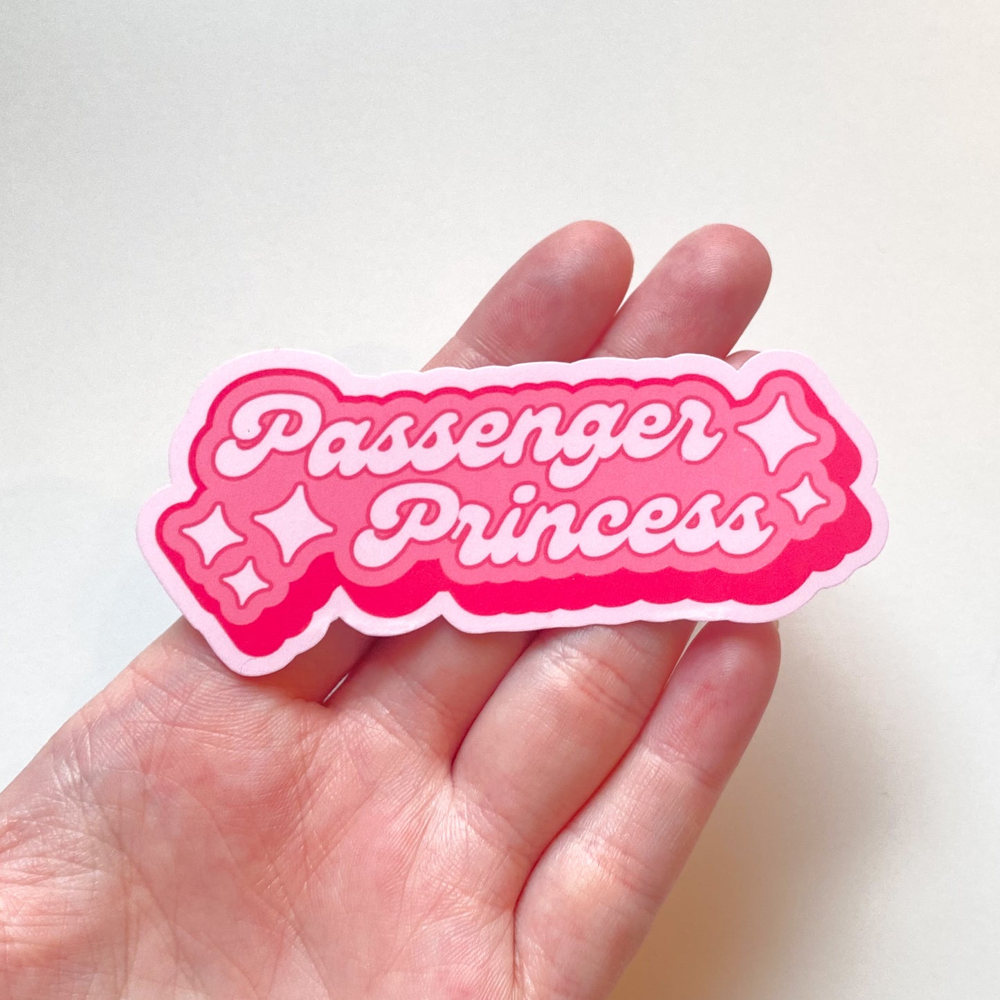 Passenger Princess Sticker