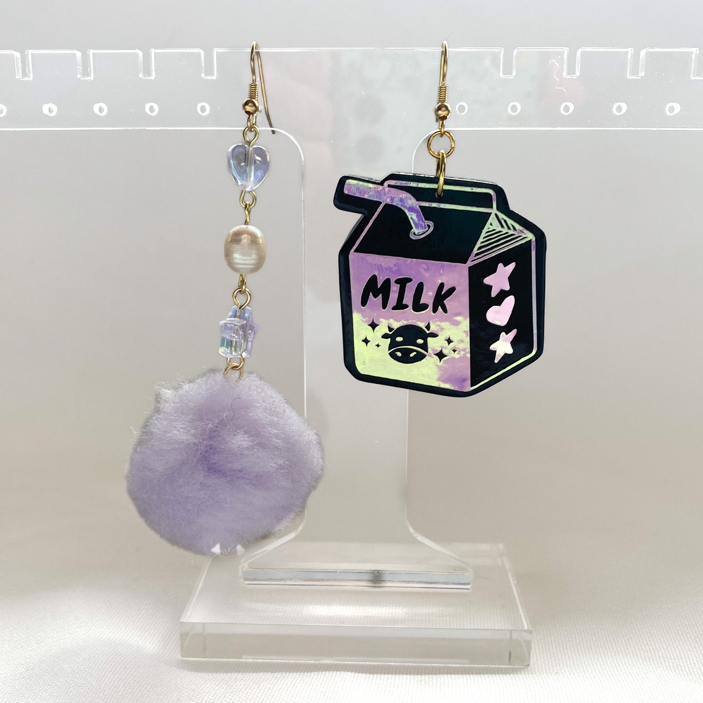 Milk Carton Earrings