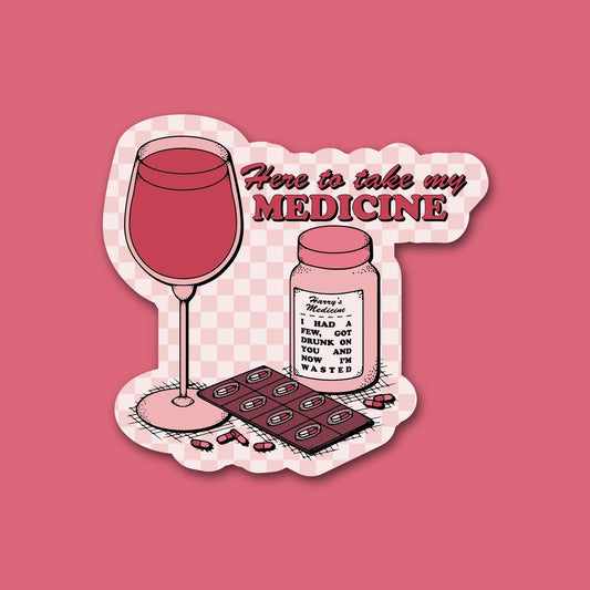 HS Medicine Sticker