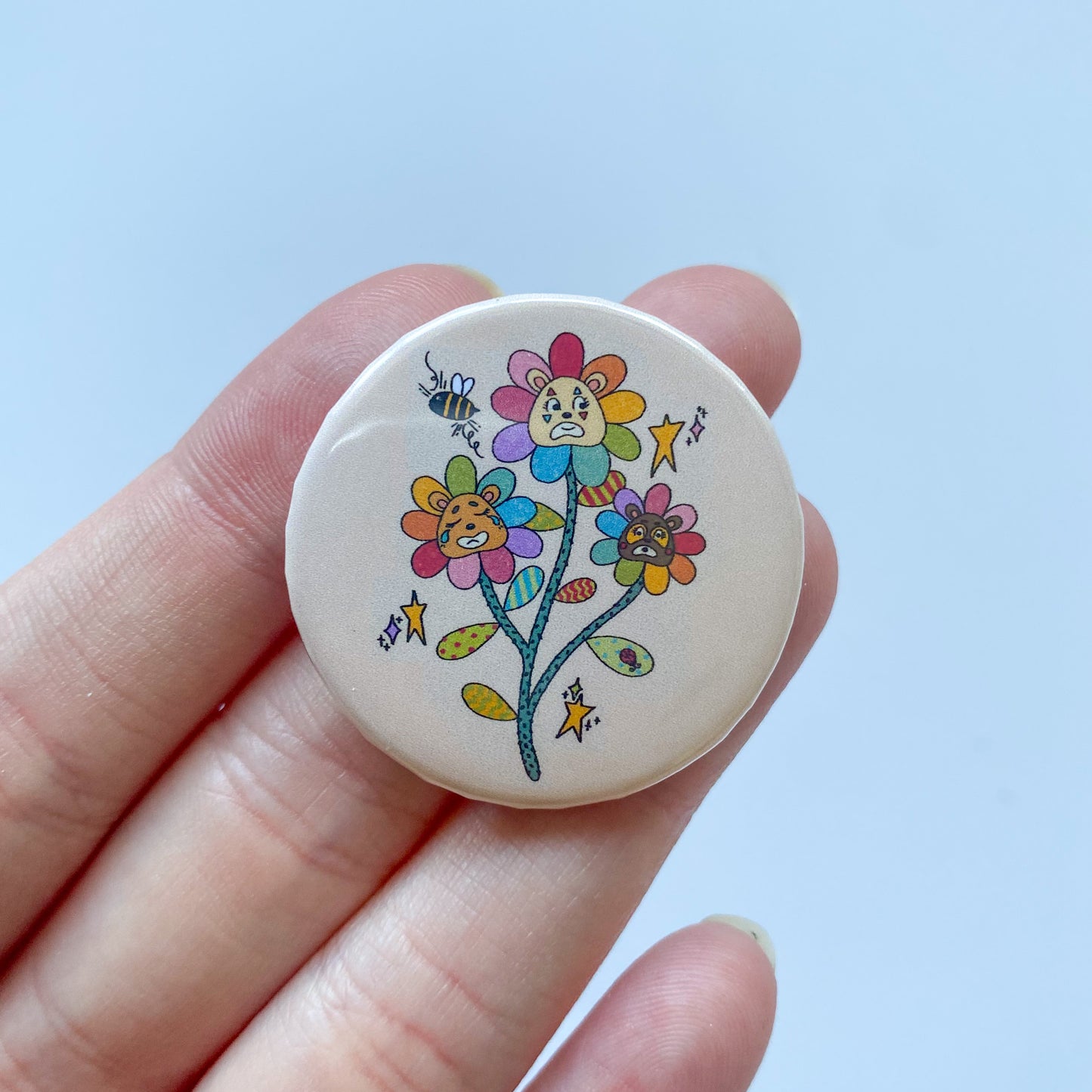 Bouquet of Bears Button