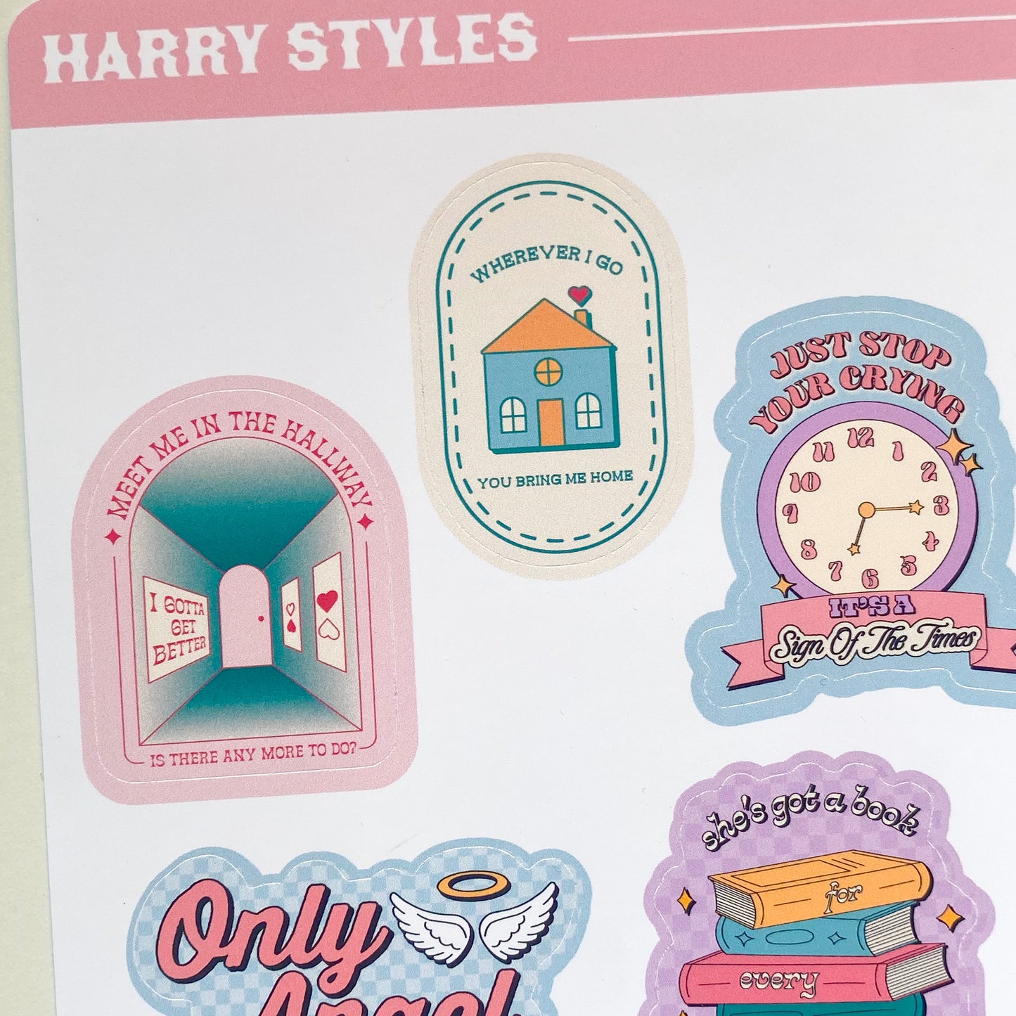 HS1 Sticker Sheet