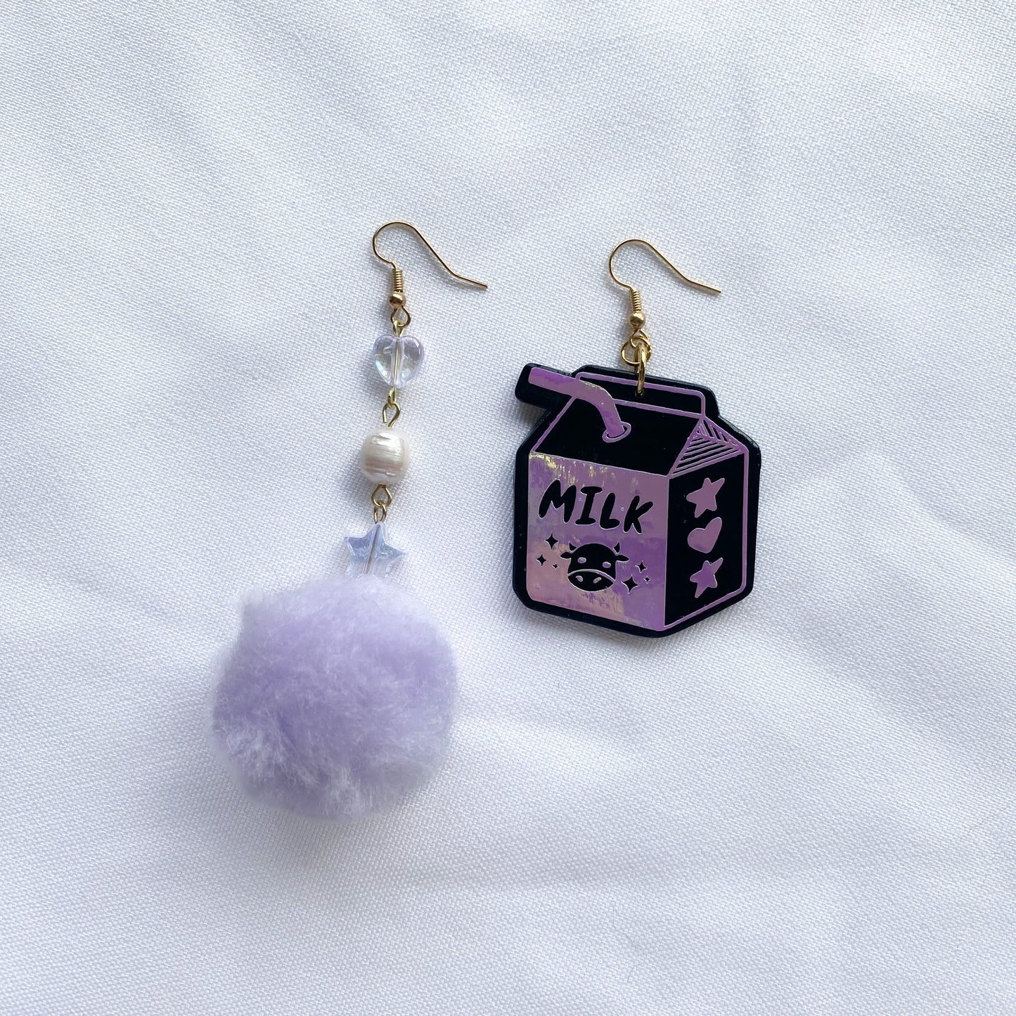 Milk Carton Earrings