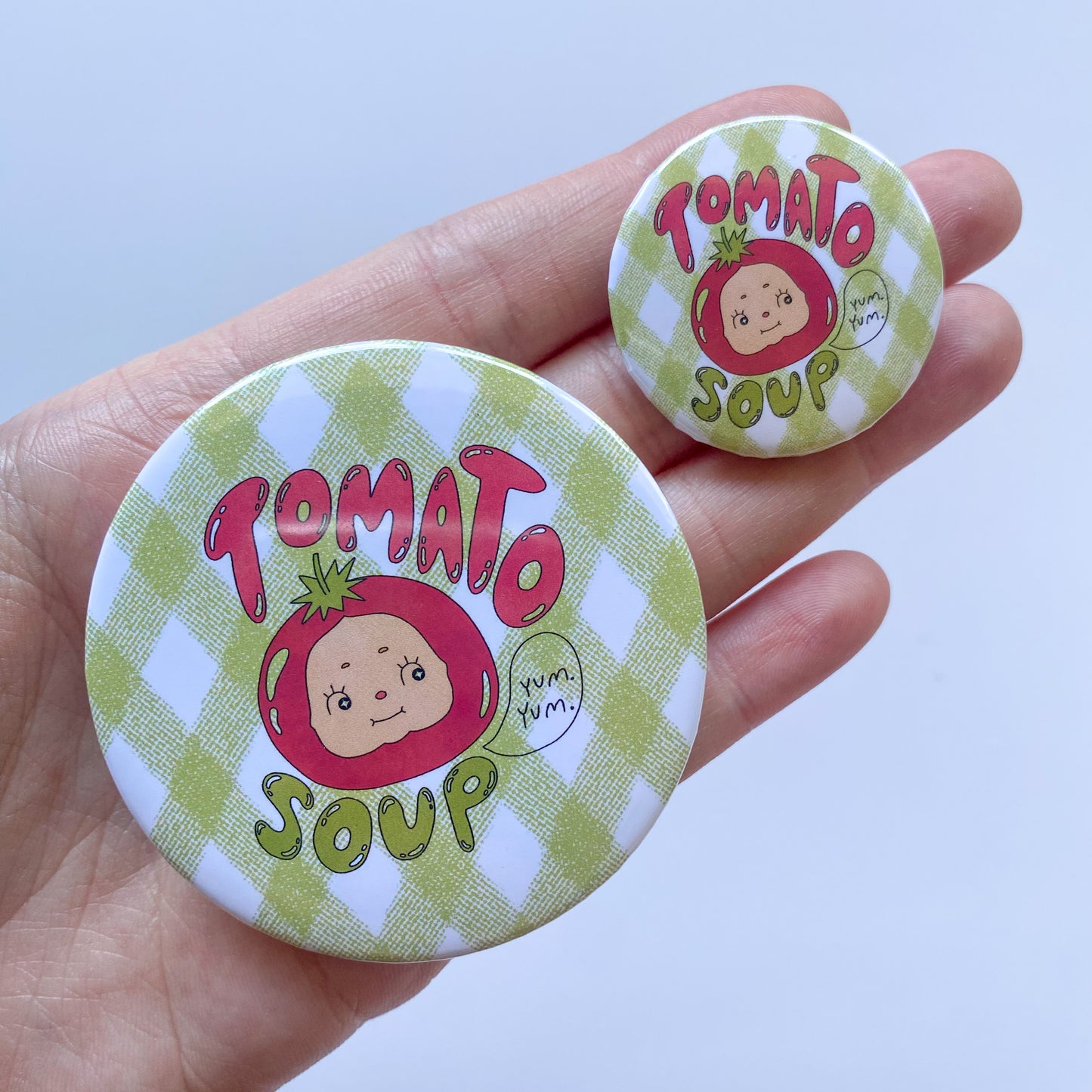 Tomato Soup Button